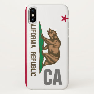 Case-Mate iPhone Case drapeau de l'état de la République de Californie p