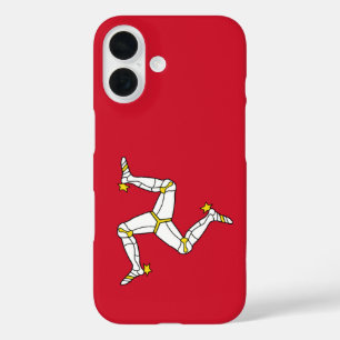 Coque Pour iPhone 16 Drapeau de l'île de Man