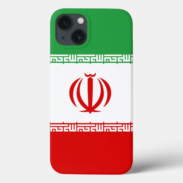 Coques Case-Mate iPhone Drapeau de l'Iran (Verso)