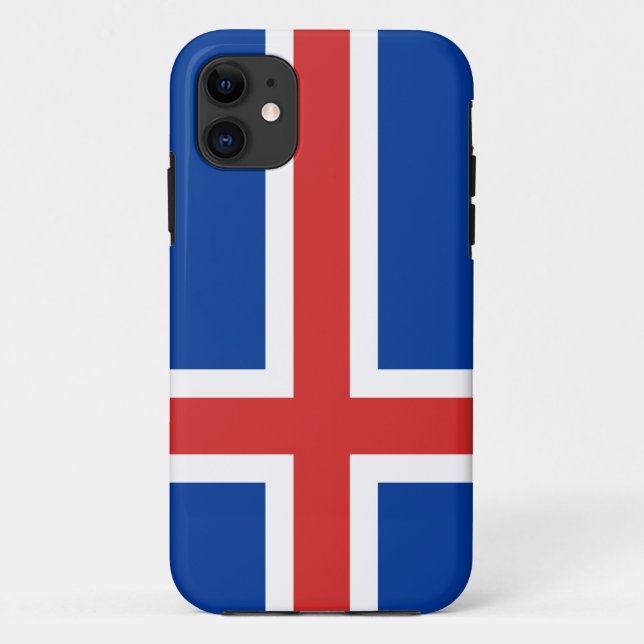Coques Case-Mate iPhone Drapeau de l'Islande (Dos)