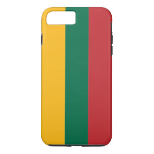 Coque iPhone 8 Plus/7 Plus Drapeau de Lituanie