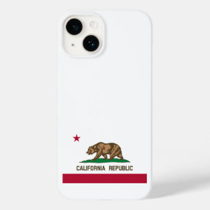 Coque Case-Mate iPhone Drapeau de l'ours de Californie : État de Cali Gol