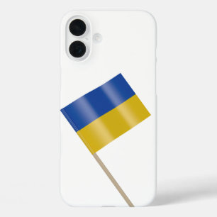 Coque Pour iPhone 16 Plus Drapeau de l'Ukraine