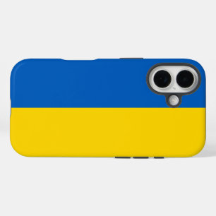 Coque Pour iPhone 16 Drapeau de l'Ukraine