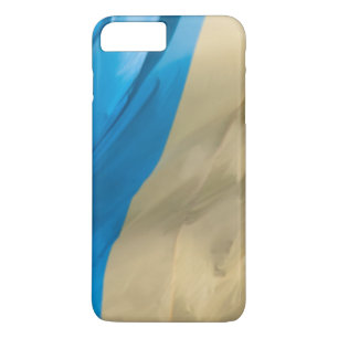 Coque iPhone 7 Plus Drapeau de l'Ukraine