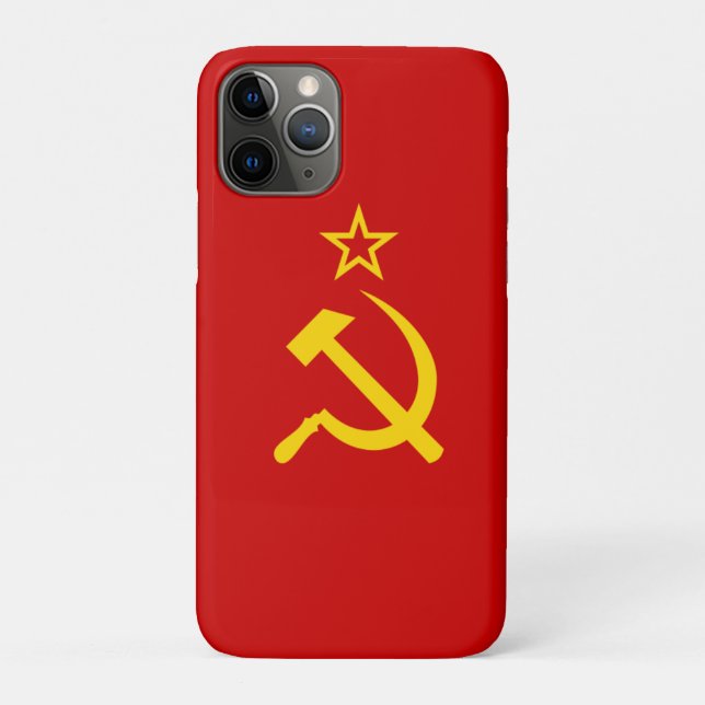 Coques Case-Mate iPhone drapeau de l'URSS (Dos)