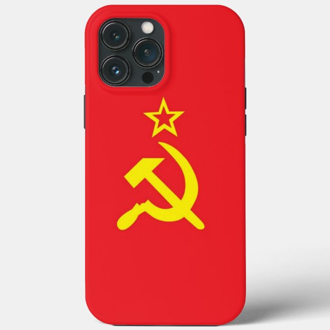 Coques Case-Mate iPhone drapeau de l'URSS (Verso)