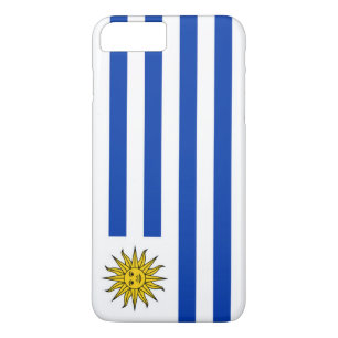 Coque iPhone 7 Plus Drapeau de l'Uruguay