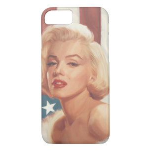 Coque iPhone 7 Drapeau de Marilyn