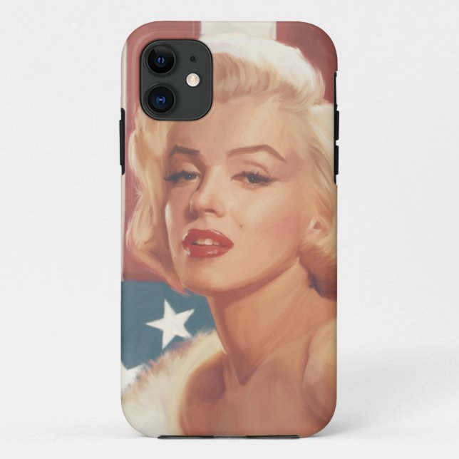 Coques Case-Mate iPhone Drapeau de Marilyn (Dos)