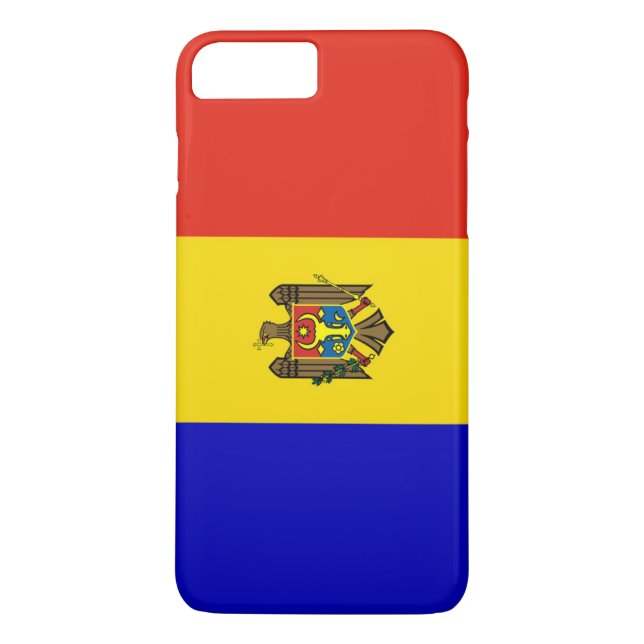 Coques Case-Mate iPhone Drapeau de Moldavie (Dos)