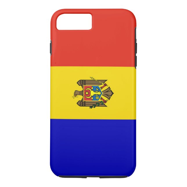Coques Case-Mate iPhone Drapeau de Moldavie (Dos)