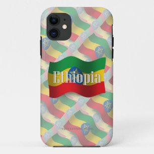 Coques Pour iPhone Drapeau de ondulation de l'Ethiopie