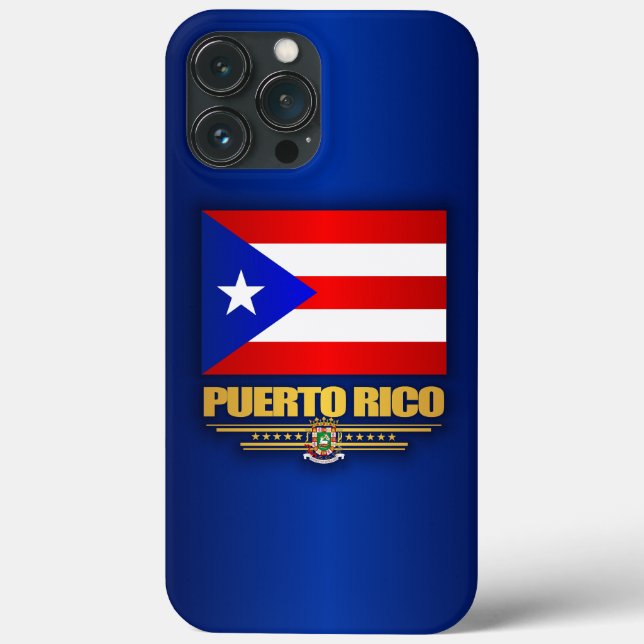 Coques Case-Mate iPhone Drapeau de Porto Rico (Verso)