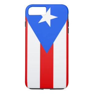 Coque iPhone 8 Plus/7 Plus drapeau de Porto Rico