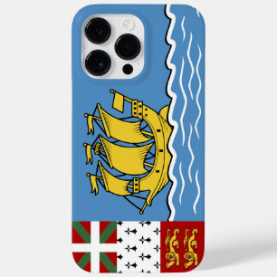 Coque Case-Mate iPhone Drapeau de Saint-Pierre-et-Miquelon