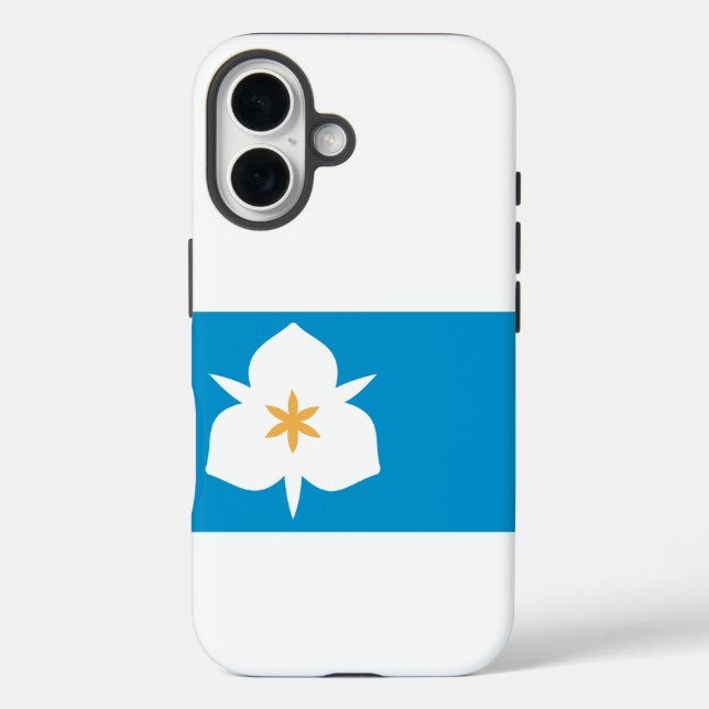 Coques Case-Mate iPhone Drapeau de Salt Lake City, Casquette UtahParty (Verso)