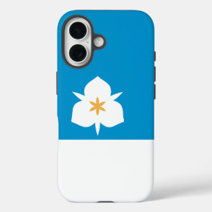 Coque Pour iPhone 16 Drapeau de Salt Lake City, Utah