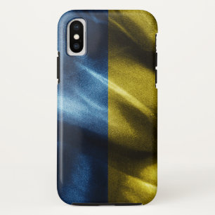 Case-Mate iPhone Case drapeau de soie d'Ukraine