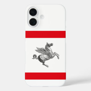 Coque Pour iPhone 16 Drapeau de Toscane, ITALIE
