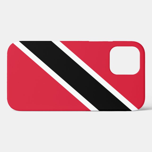 Coques Case-Mate iPhone Drapeau de Trinité-et-Tobago (Verso (horizontal))