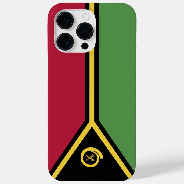 Coques Case-Mate iPhone drapeau de Vanuatu (Verso)