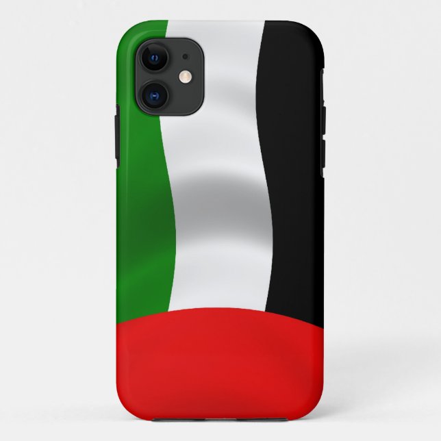 Coques Case-Mate iPhone Drapeau des Émirats arabes unis (Dos)