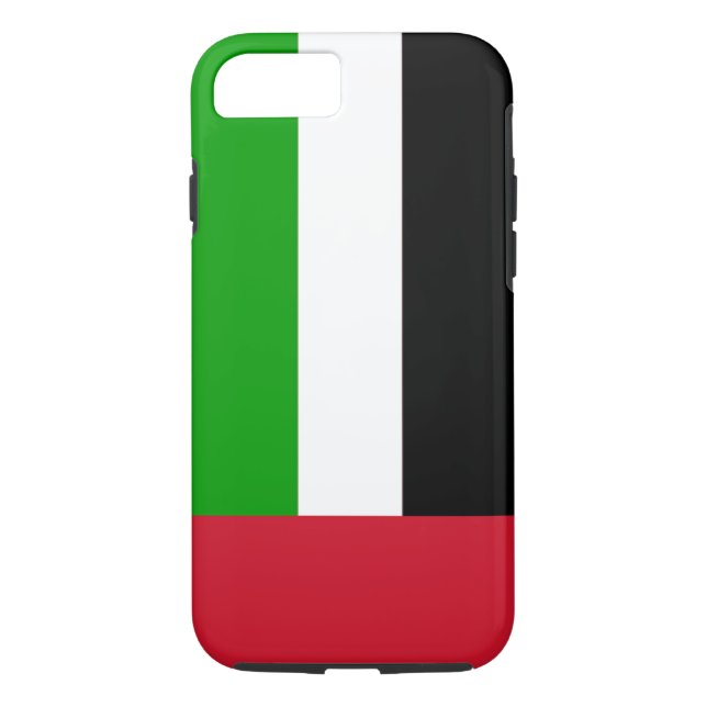 Coques Case-Mate iPhone Drapeau des Émirats arabes unis (Dos)