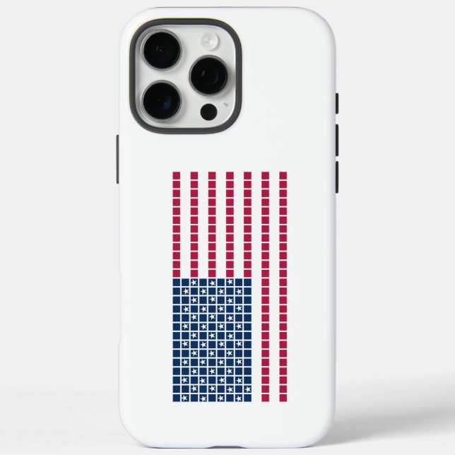 Coques Case-Mate iPhone Drapeau des États-Unis (Verso)