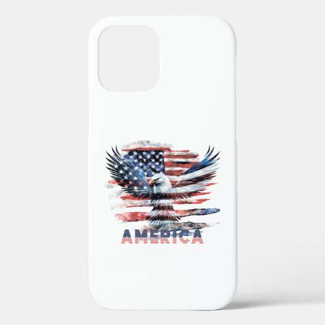 Coques Case-Mate iPhone Drapeau des États-Unis. Amérique (Verso)