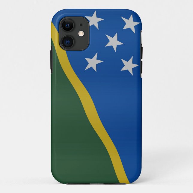 Coques Case-Mate iPhone Drapeau des Îles Salomon (Dos)