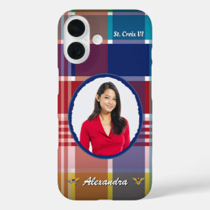 Coque Pour iPhone 16 Drapeau des îles Vierges américaines Photo St. Cro