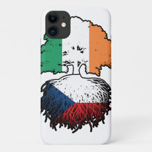 Case-Mate iPhone Case Drapeau des racines d'arbre en Irlande tchèque