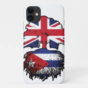 Case-Mate iPhone Case Drapeau des racines de l'arbre cubain britannique