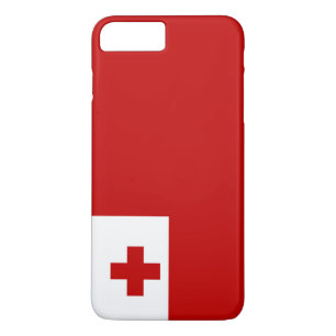 Coque iPhone 8 Plus/7 Plus Drapeau des Tonga