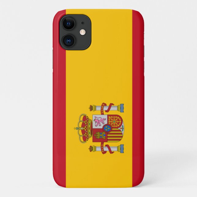 Coques Case-Mate iPhone drapeau d'espagne (Dos)