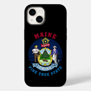 COQUE Case-Mate iPhone DRAPEAU D'ÉTAT DE PINE MAINE