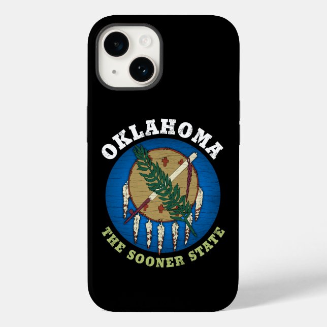 COQUES Case-Mate iPhone DRAPEAU D'ÉTAT D'OKLAHOMA (Verso)