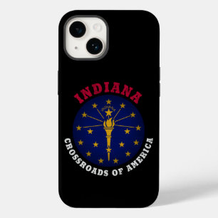 COQUE Case-Mate iPhone DRAPEAU D'ÉTAT INDIANA CROSSROADS