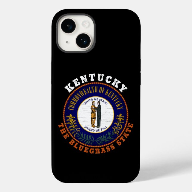 COQUES Case-Mate iPhone DRAPEAU D'ÉTAT KENTUCKY BLUEGRASS (Verso)