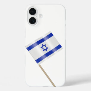 Coque Pour iPhone 16 Plus Drapeau d'Israël
