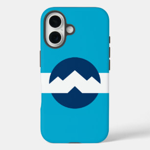 Coque Pour iPhone 16 Drapeau d'Ogden, Utah