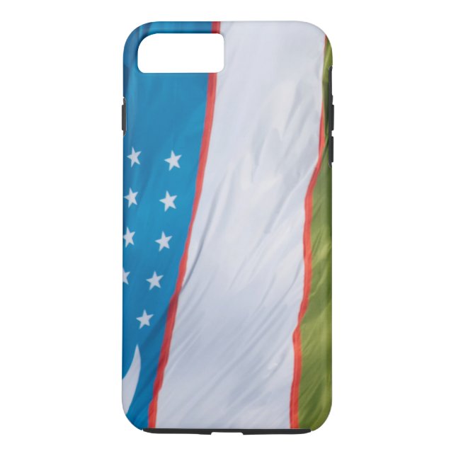 Coques Case-Mate iPhone Drapeau d'Ouzbékistan (Dos)