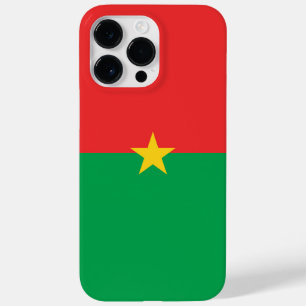 Coque Case-Mate iPhone drapeau du Burkina Faso