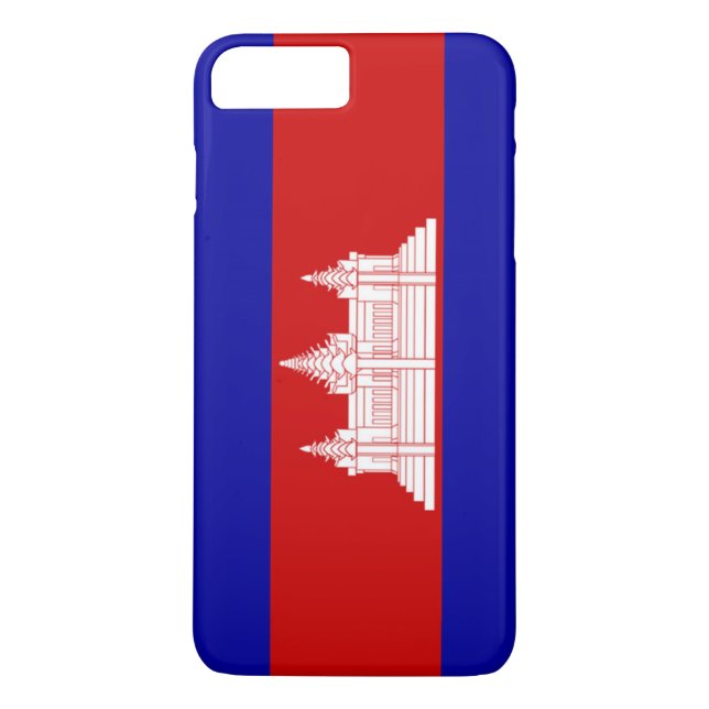 Coques Case-Mate iPhone Drapeau du Cambodge (Dos)