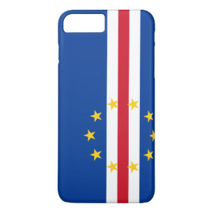 Coque iPhone 7 Plus Drapeau du Cap-Vert