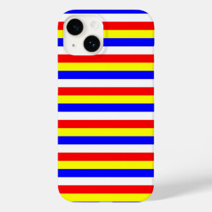 Coque Case-Mate iPhone drapeau du Cap-Vert rayures pays motif symbole