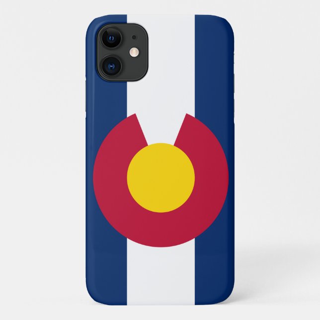 Coques Case-Mate iPhone Drapeau du Colorado (Dos)