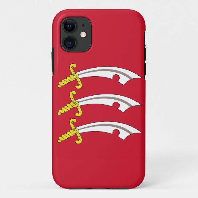 Coques Case-Mate iPhone Drapeau du Coque-coque iphone d'Essex (Dos)