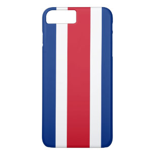 Coque iPhone 8 Plus/7 Plus Drapeau du Costa Rica